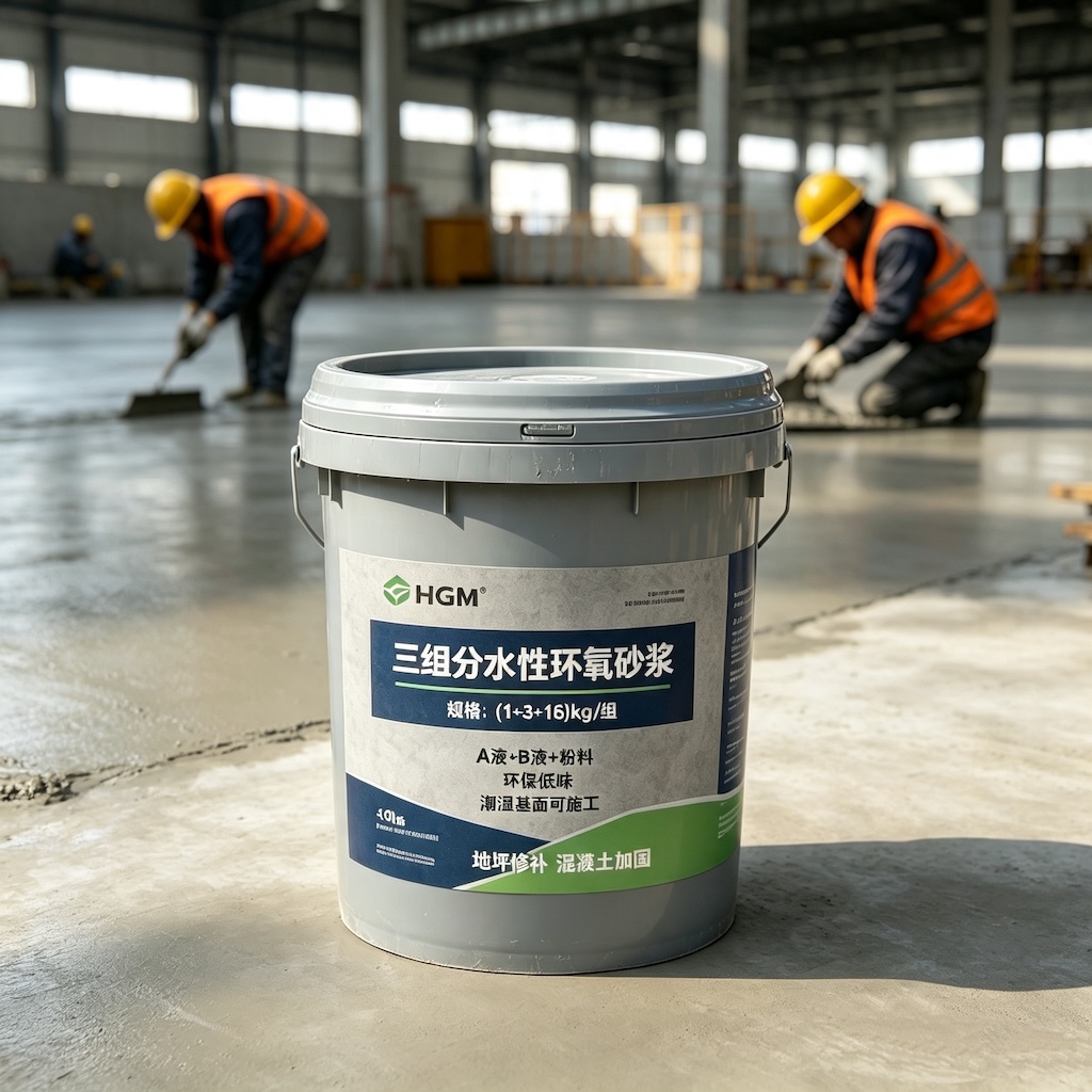 安吉三组份水性环氧砂浆